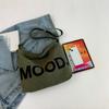 Solid Color Printed Canvas Large Bag, Canvas Shoulder Crossbody Bag, Large Capacity Tote Bag, Travel and Commuting Storage Bag