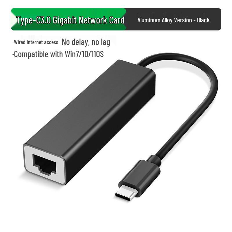 Type-C to Gigabit Ethernet USB Adapter