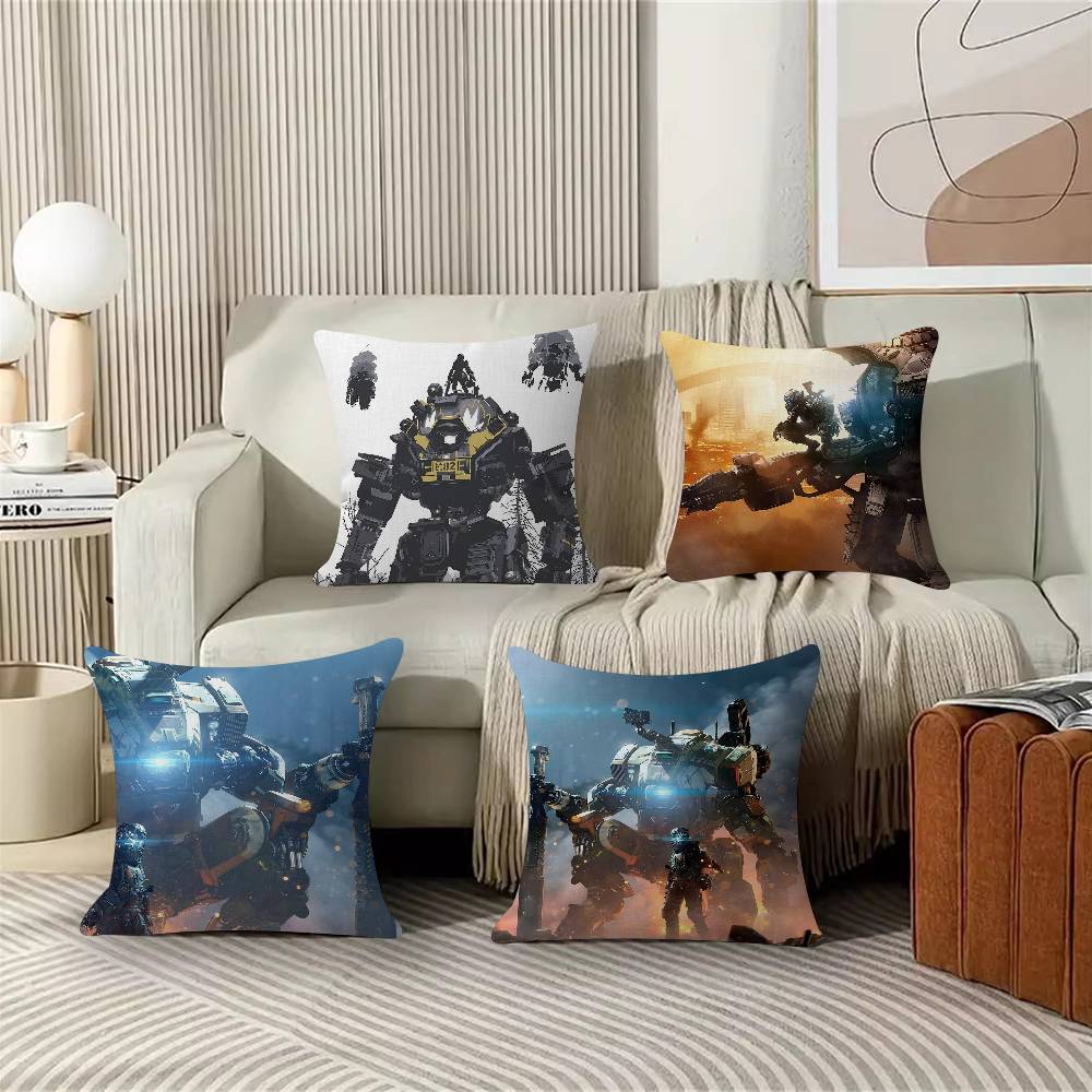 Game TTitanfall Pillow Gift Home Office Decoration Pillow Bedroom Sofa Car Cushion CoverPillow Case