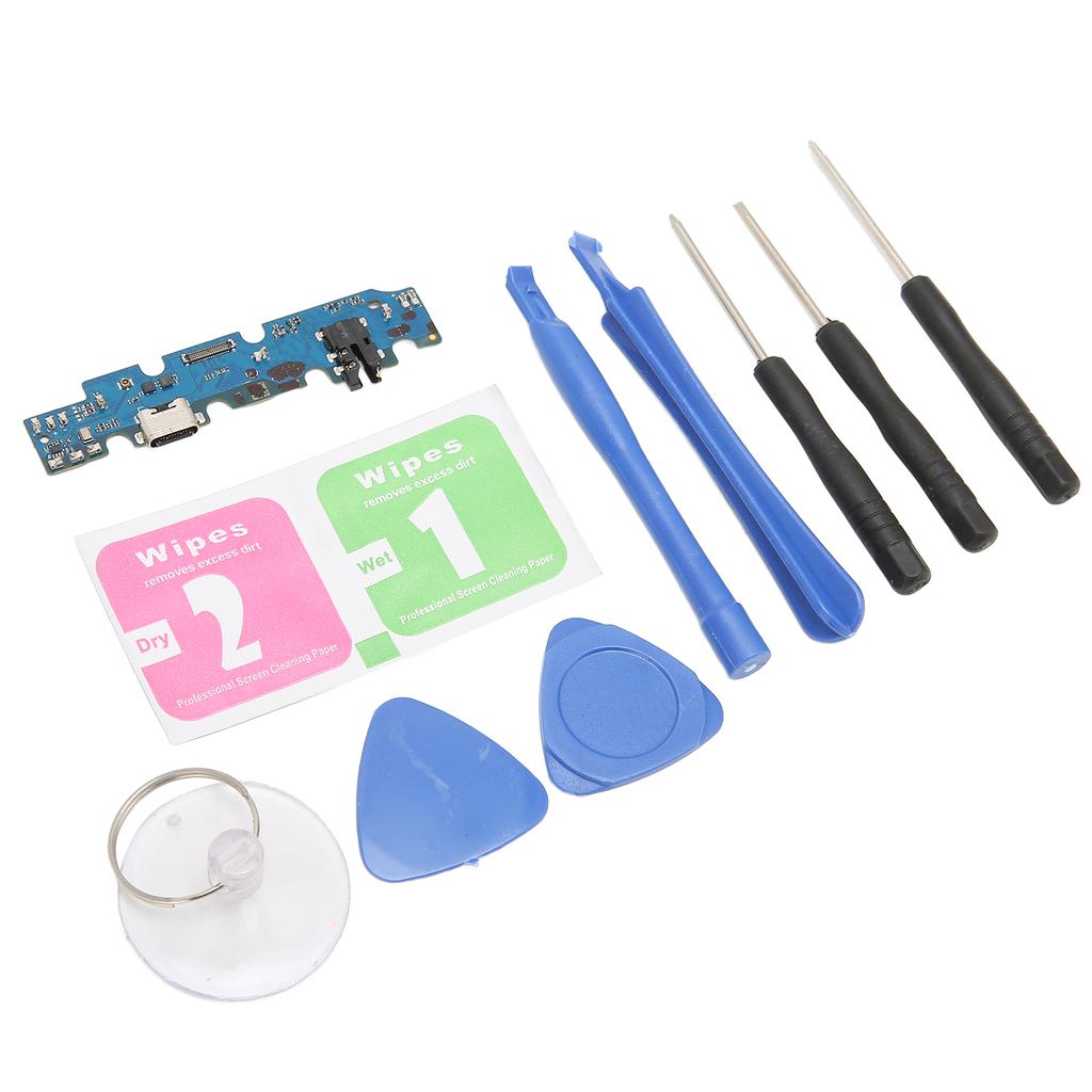 USB Charger Port Repair Kit PCB Material Easy Replaceable Portable USB Replacemet Port Repair for Tab A7 Lite 8.7 T225