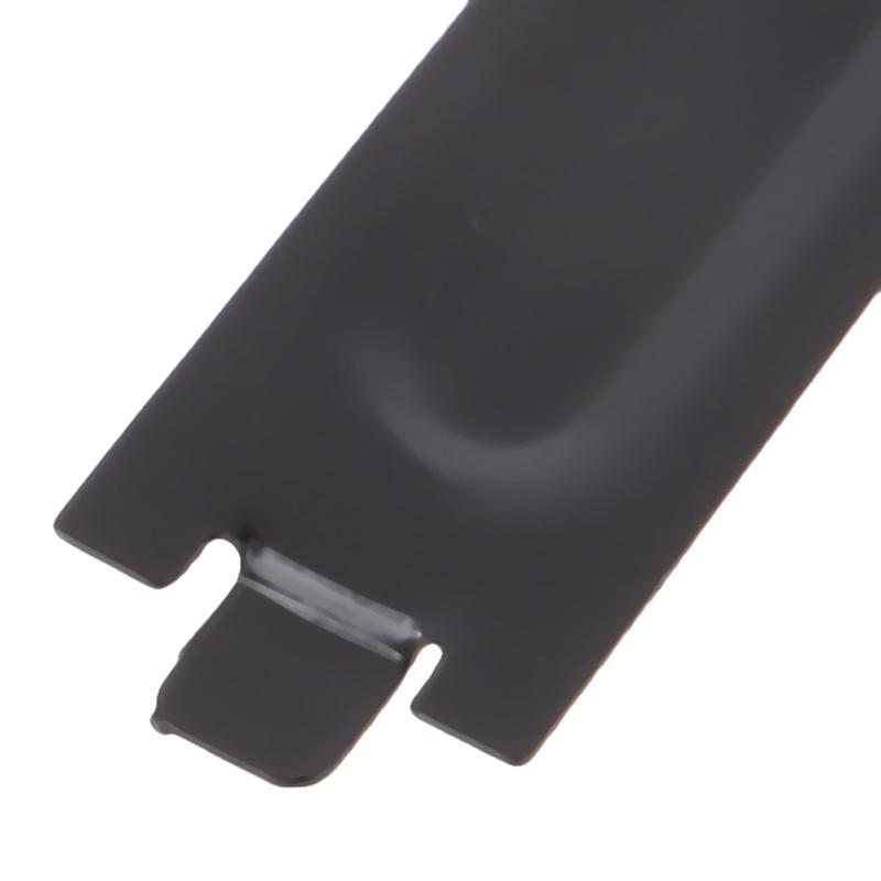 Computer Chassis Rear Graphics Card Pci Dust-Proof Baffle Motherboard Universal Metal Baffle Black Non-Porous Baffle