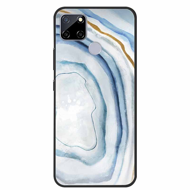 Für Realme C25 Hülle Marmor Silikon TPU Weiche Abdeckung Handyhülle Für OPPO Realme C25S C25 S Funda Stoßfest Coque RMX3191 Capa