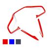3pcs Carbon Fiber Style Car Steering Wheel Frame Cover Trim Stickers for Honda Civic 10th 2016 2017 2018 Interior Car Accesories