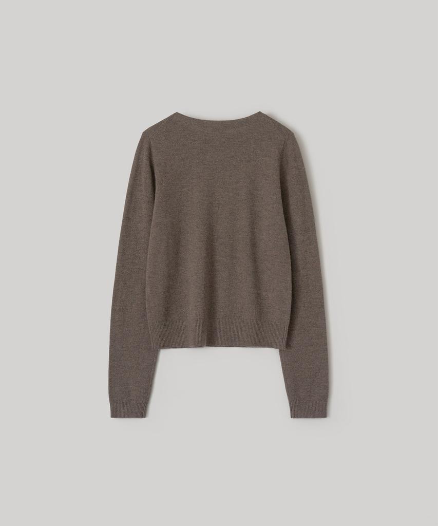 ANOTHER OFFICE WOMEN W. Libre Wool Basqueshirt (Heather Brown)