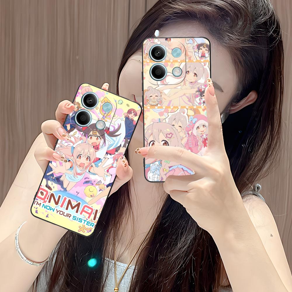 Anime Mahiro Oyama Onimai Phone Case for POCO M7 M6 M5 M4 M3 X7 X6 X5 X4 X3 Pro GT 5G Colorful Printing Cover Cover Pretty