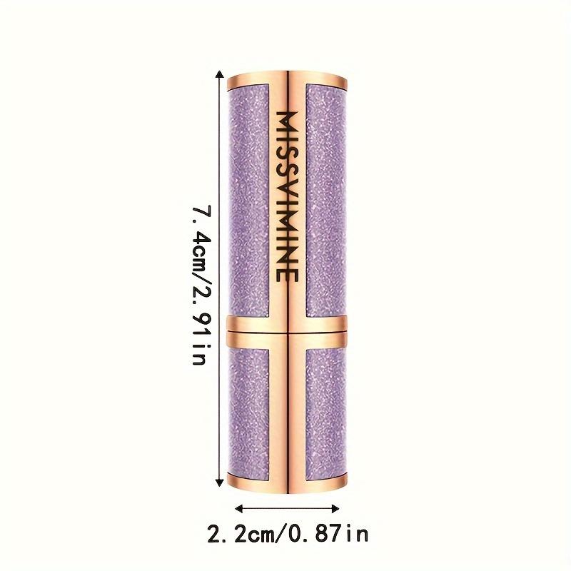 Rose Smoke Pinkish Lipstick Bright Glitter Starry Sky, Shiny Velvet Texture, Durable, Make Your Lips Shiny, Waterproof, Gift for Women