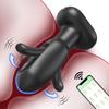 Anal Plug Flapping Anal Vibrator Prostate Massager Vibrating Butt Plug 10 Flapping Vibration Modes APP Remote Control Adult Anal Sex Toy for Men