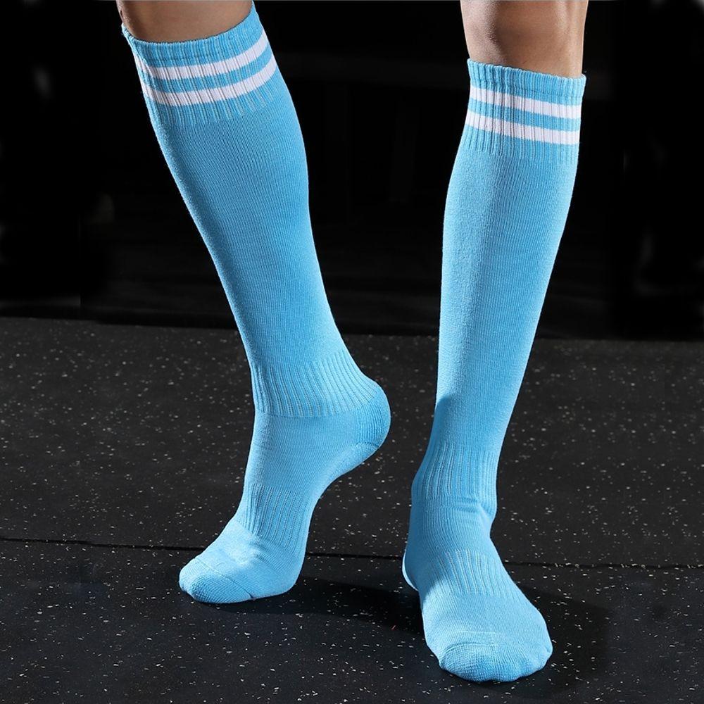 

Stripe Golf Sock Knee High Socks Sports Tube Sock Men Soccer Socks Korean Football Stockings