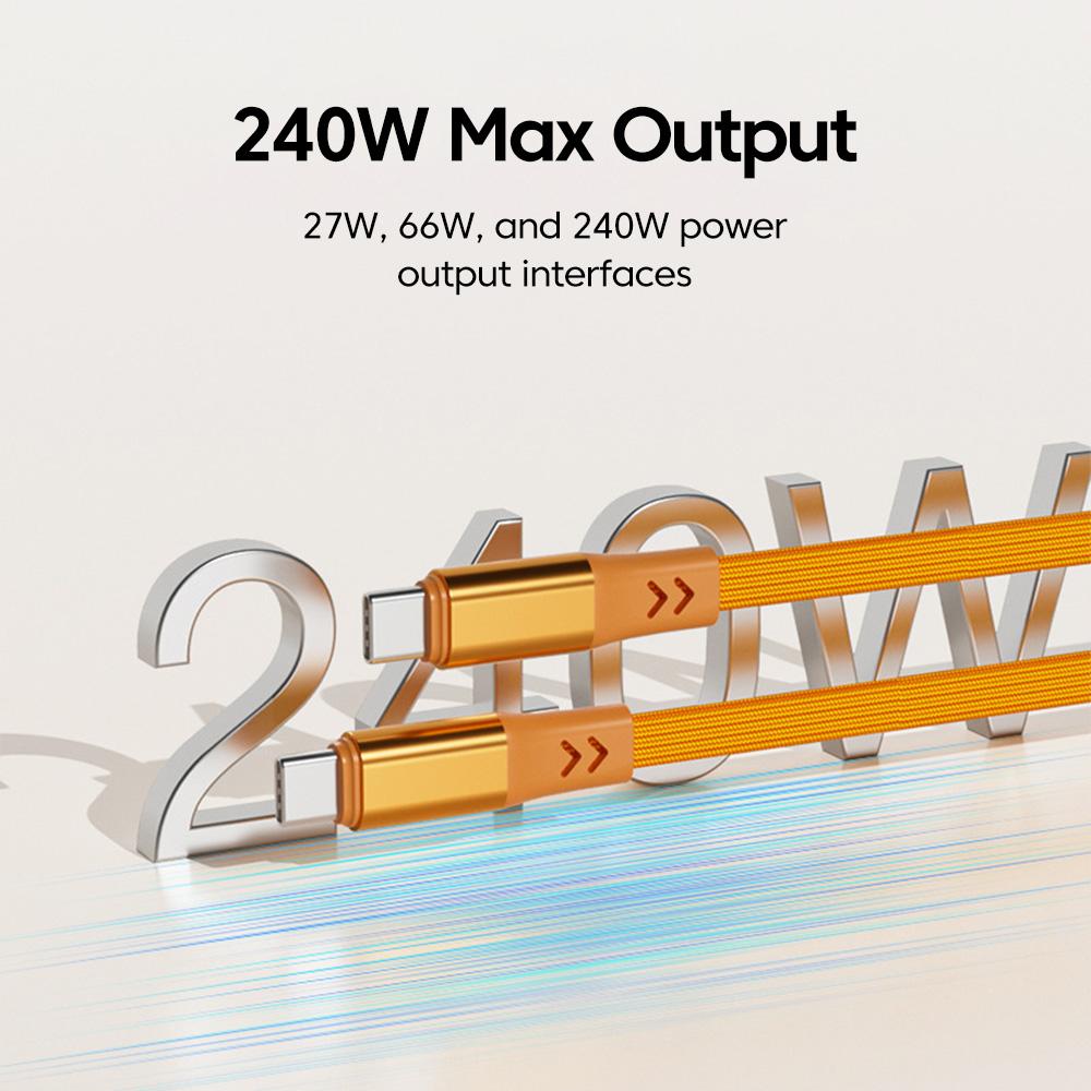 Xiaomi Magnetic 240W Cable USB A to USB C Fast Charger Adapter Type C to Type C Cable for iPhone 15 16 17 Laptop Macbook Samsung iPad