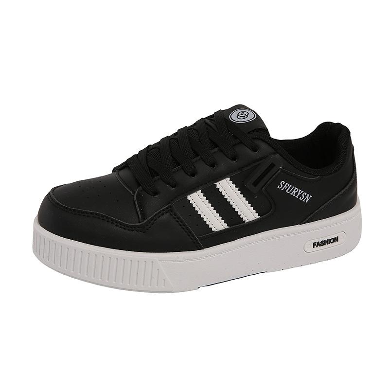 Is the New Little White Shoes Women's Autumn Student Sports Running Shoes Casual Shoes Thick Sole Increase