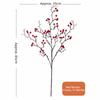 85cm Length Artificial Holly Artificial Plants Little Red Fruit Red Berry Branch Berry Branch Festival Decor