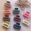 30/50Pcs Girl Hair Claw Pure Color Anti-slip Teeth Small Gripper Portable Lightweight Back Head Hair Clip Hair Accessories