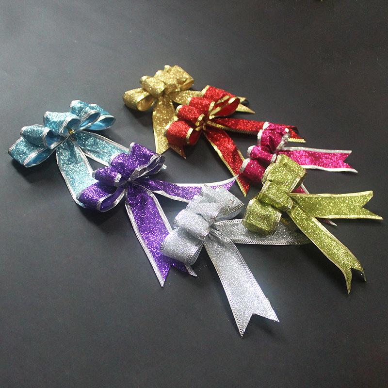 3D Handmade Christmas Tree Bow Decoration Ornament for Hotels, Malls, and Shop Windows