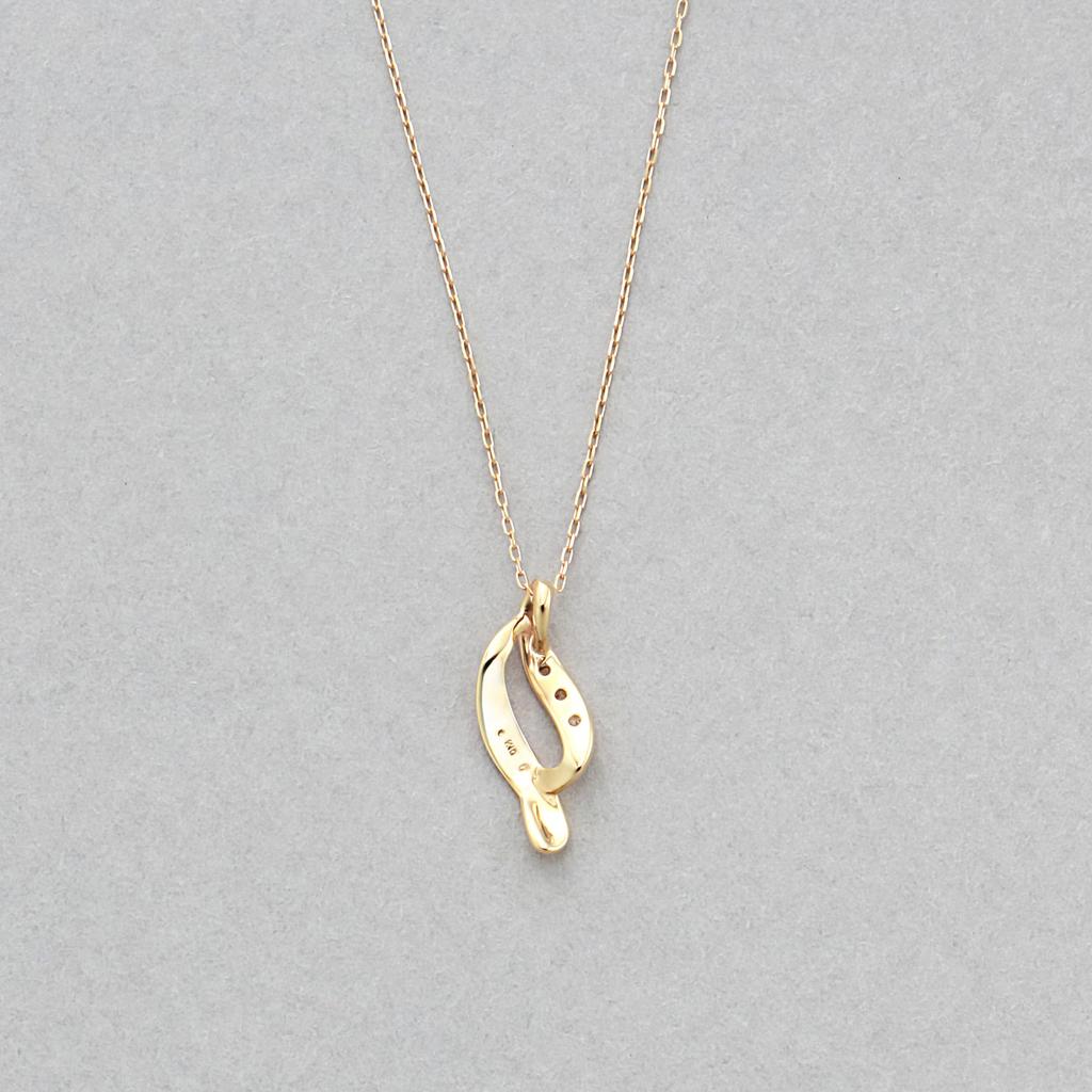 Estelle Official Women's Necklace, 10K Yellow Gold with Diamonds, 0442-0207-0020-0000