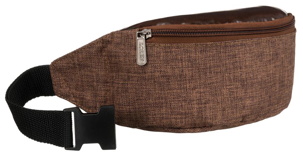 WB05A-BROWN/BROWN waist bag
