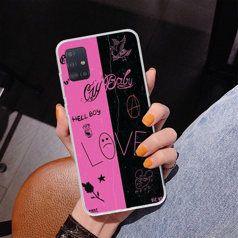 

Чехол для телефона певца Lil Peep для Samsung Galaxy A52 A32 A22 A12 A51 A31 A50S A30S A20S A10S Note 20 Ultra 10 Plus S10 A72 A71 Gala Samsung A31