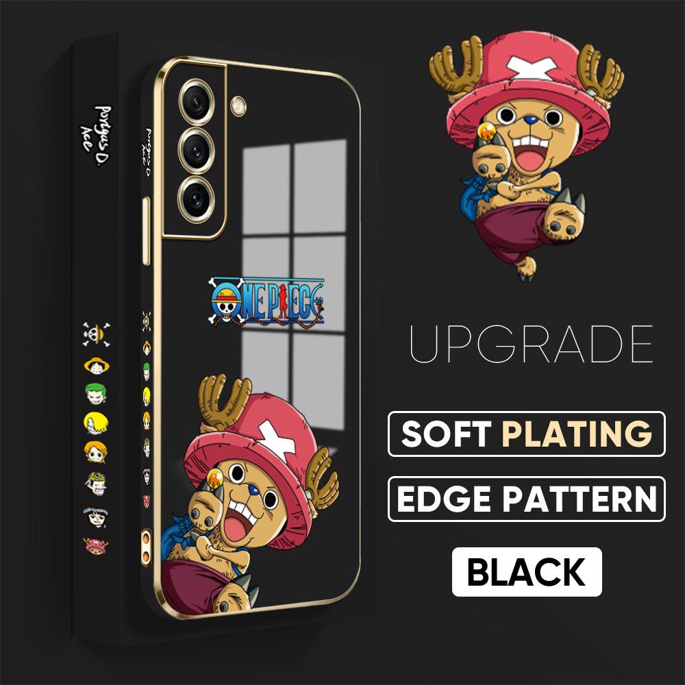 Colorful Printing Patterns Square Edge Pattern Casing Plated Phone Shell Luxury Plating Soft Phone Case for iPhone Motorola Moto OnePlus Samsung