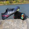 Neues Paar Wasserschuhe Aquaschuhe Finger Schwimmschuhe Strandsportschuhe Herren Fitnessschuhe Große Größe 47 Rot