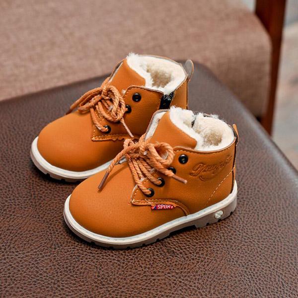 Водонепроницаемая детская зимняя обувь — фото 4