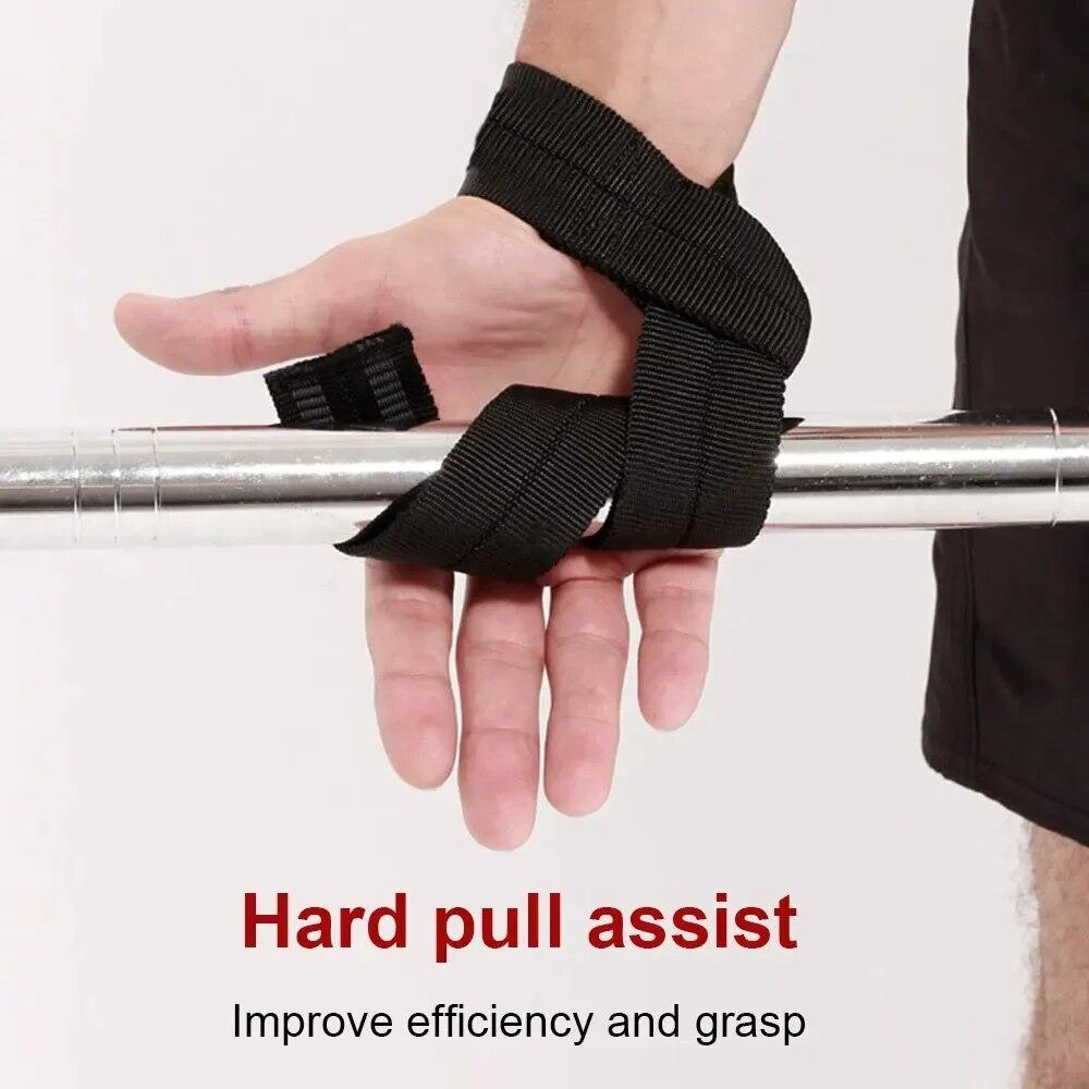 Antislip Weight Lifting Straps Deadlift Straps for Heavylifting Bodybuilding and Powerlifting 1 Pair Weights Strength Workout