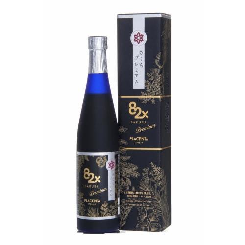 Placenta 82x Sakura Premium 500g Enzyme Drink, Fasting, Glycation Care, Diet, Meal Replacement, Collagen Peptides, Plant Enzymes, Supplement, Gift, Ma