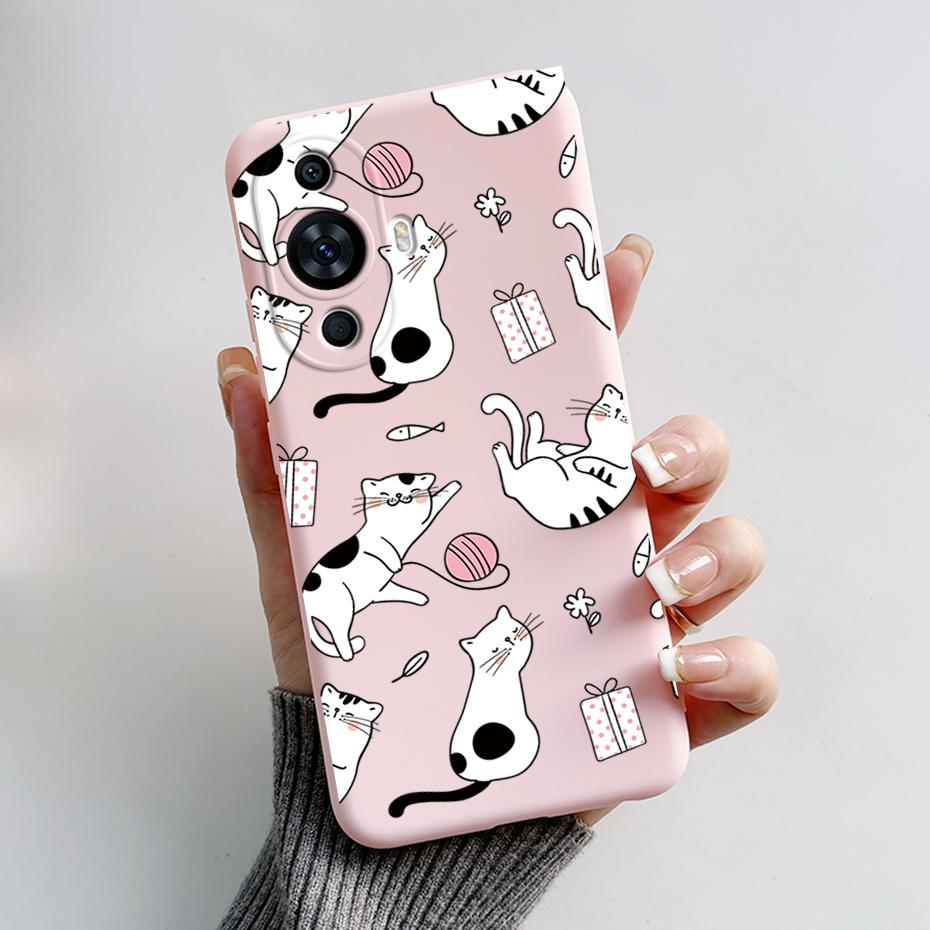 Für Huawei Nova 11 Hülle Niedliches Kaninchen Panda Bemalte Silikon Handyhüllen Abdeckung Für Huawei Nova 11 Nova11 Pro 11pro Nova11pro Funda