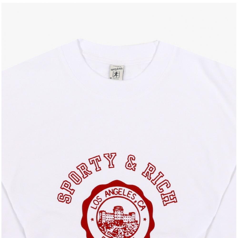 Sporty   Rich Unisex Sweatshirt California Emblem Wh01