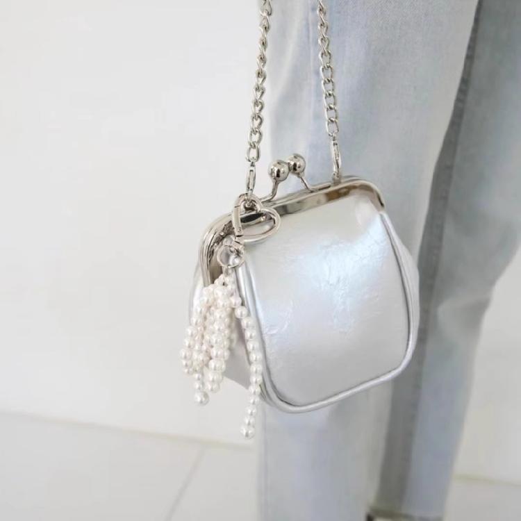 Beaded Phone Lanyard Wrist Strap Bow Heart Pearls Beads Phone Charm Keychains