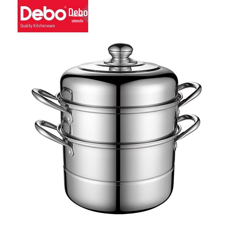 Debo DEP-239 Stainless Steel Double Layer Steamer Pot