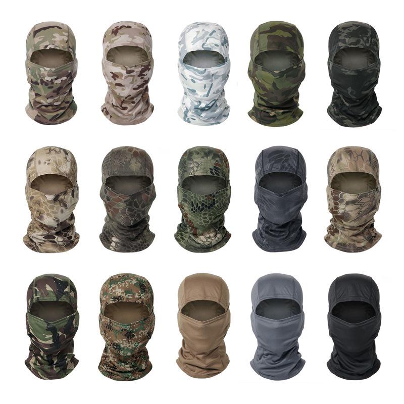 Camouflage Outdoor Sports Balaclava: Dustproof, Sun Protection Cycling Mask