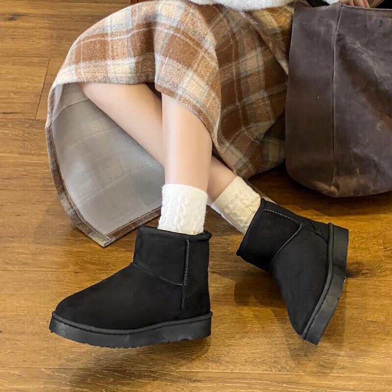 Warrior Women s Winter Warm Velvet-Lined Short Snow Boots 35 2590₽