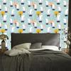 Teddy bears and trees wallpaper for living room and bedroom 50x1000