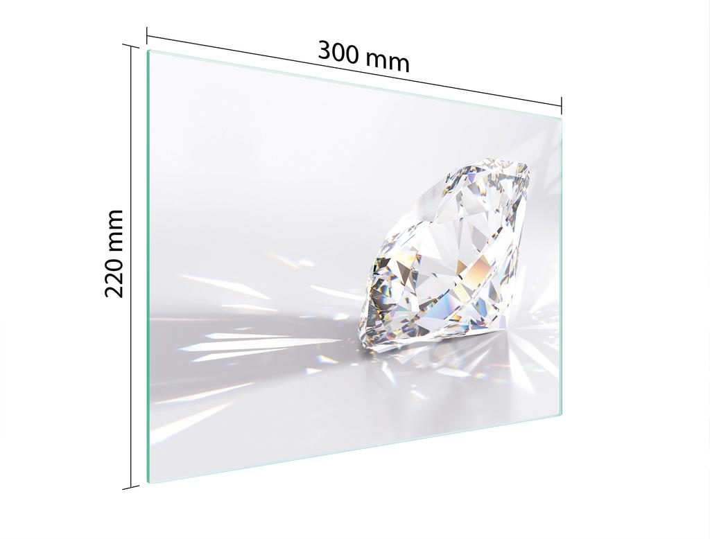 SZKLANA DESKA DO KROEJNIA 30x22 DIAMENT