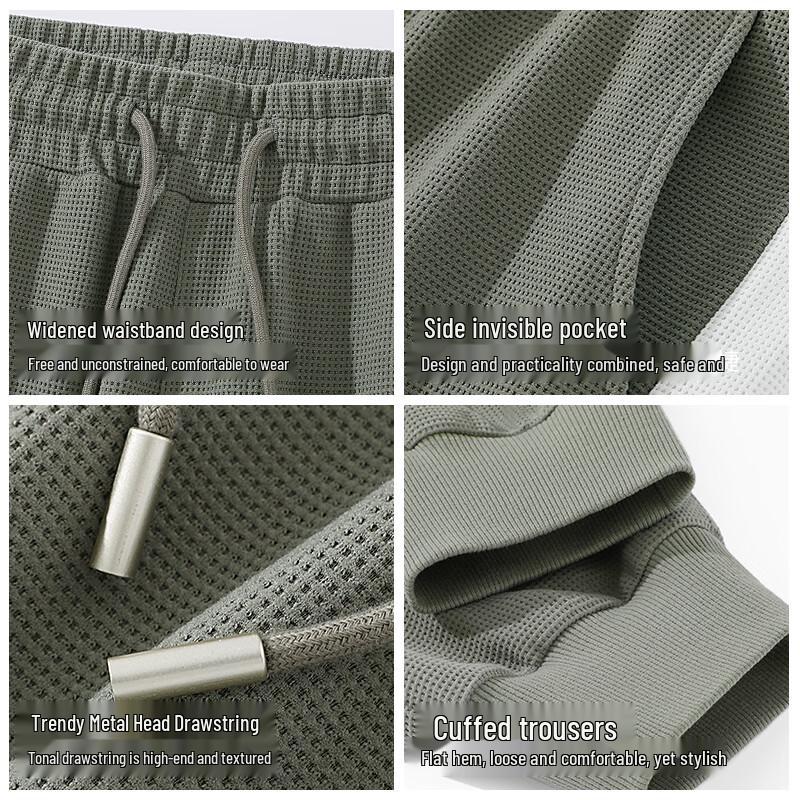 JEEP SPIRIT Men's American Trend Casual Jogger Pants