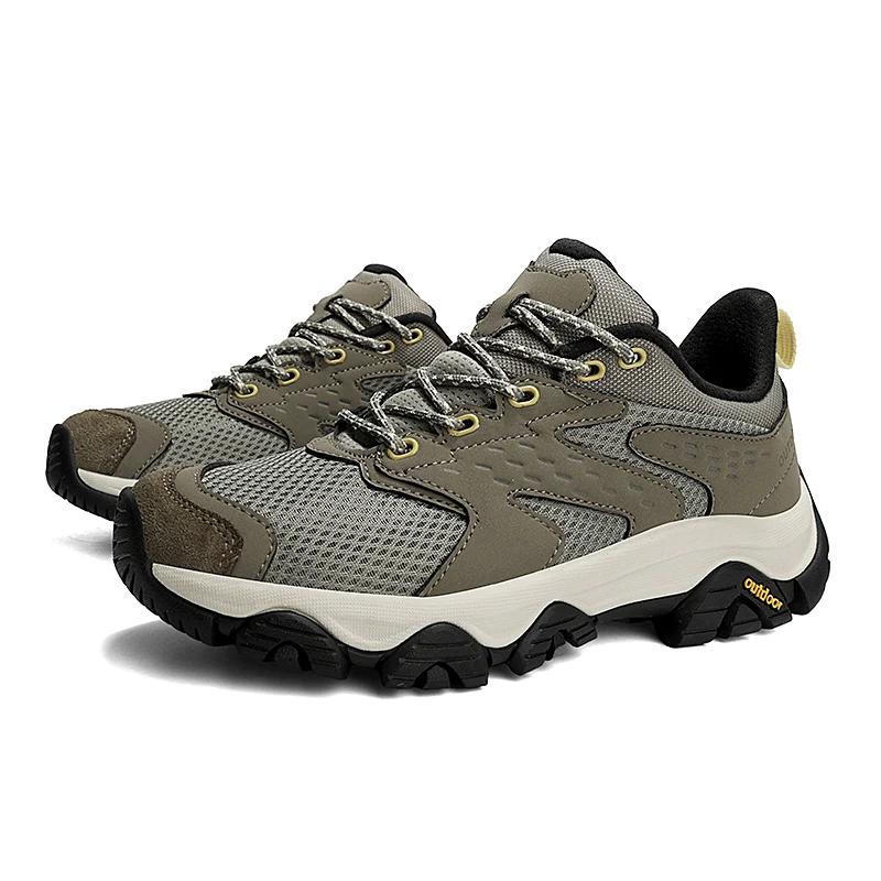 

Мужская обувь для пеших прогулок на открытом воздухе, Нескользящая обувь с низким верхом, Удобная обувь, Женская легкая дышащая повседневная обувь для бега, Мужская 40 армия зеленый