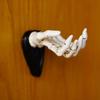 Halloween Skeleton Hand Key Holder Wall Mounted Multifunctional Skeleton Hand Wall Hooks Resin Gothic Ornament Packs