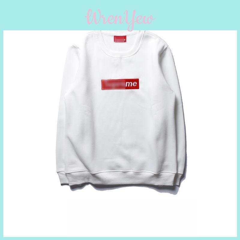 Felpa Cappotto Skateboard Supreme Uomo Donna Girocollo Giacca Maglione Pullover In Comoda Miscela di Cotone
