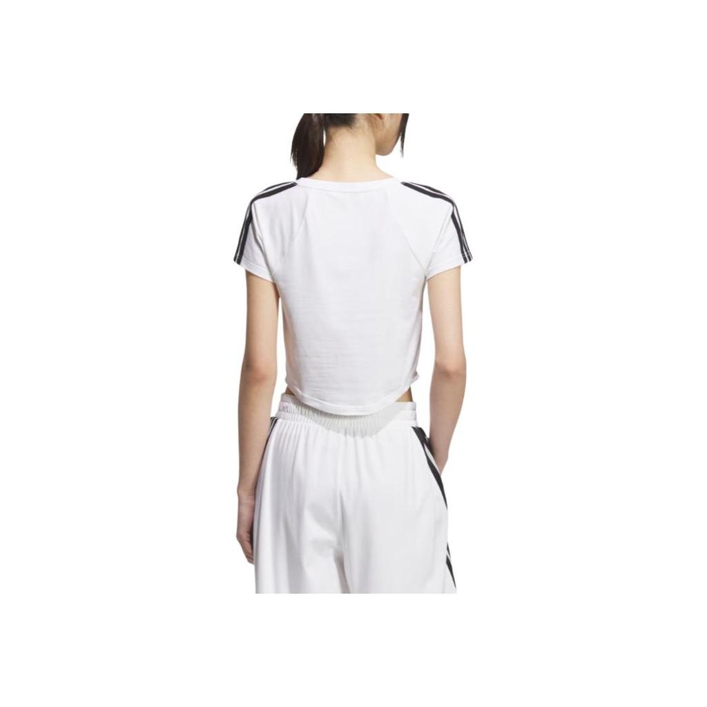 Adidas Story Baby Sports Casual Round Neck Short Sleeve T-Shirt Baby T-Shirt KB7752