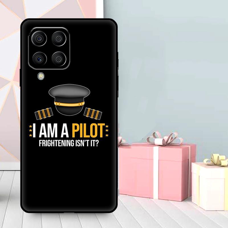 Aviation Aeroplane Pilot Cockpit Case For Samsung Galaxy M35 M56 M12 M06 M32 M52 M55 M15 M11 M13 M14 M16 M36 M31 M53 M34 M54