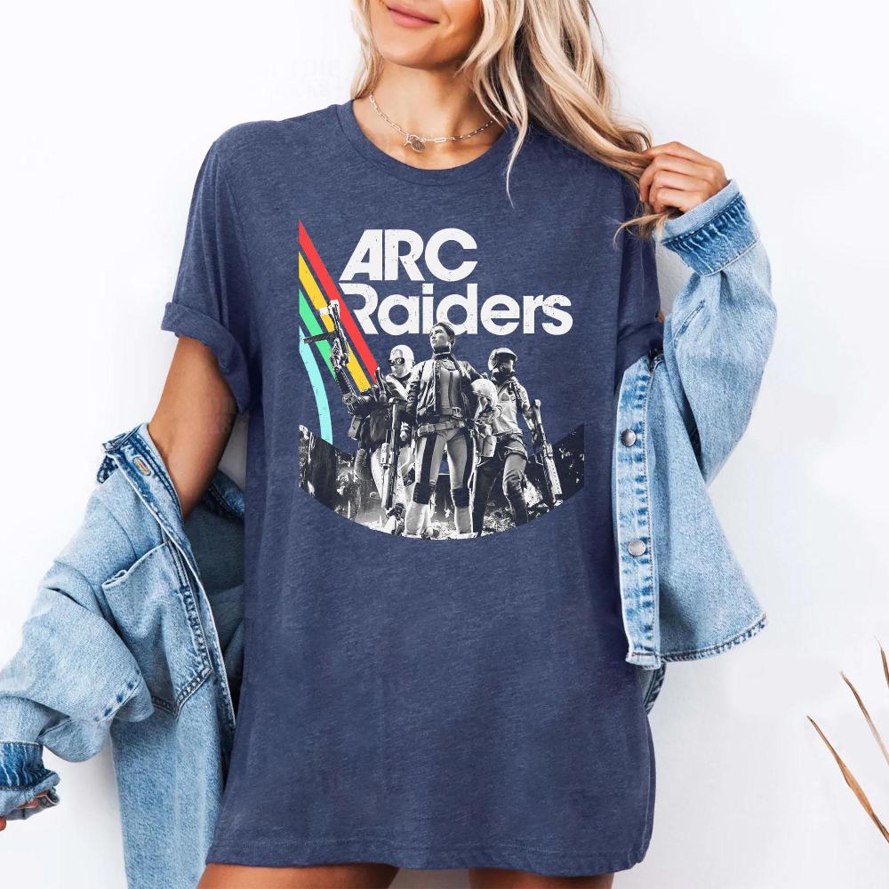 Arc Raiders Shirt Video Game Tee 55ds Graphic Clothing Graphic Short Sleeve Shirt Unisex Unisex Women AllSeason