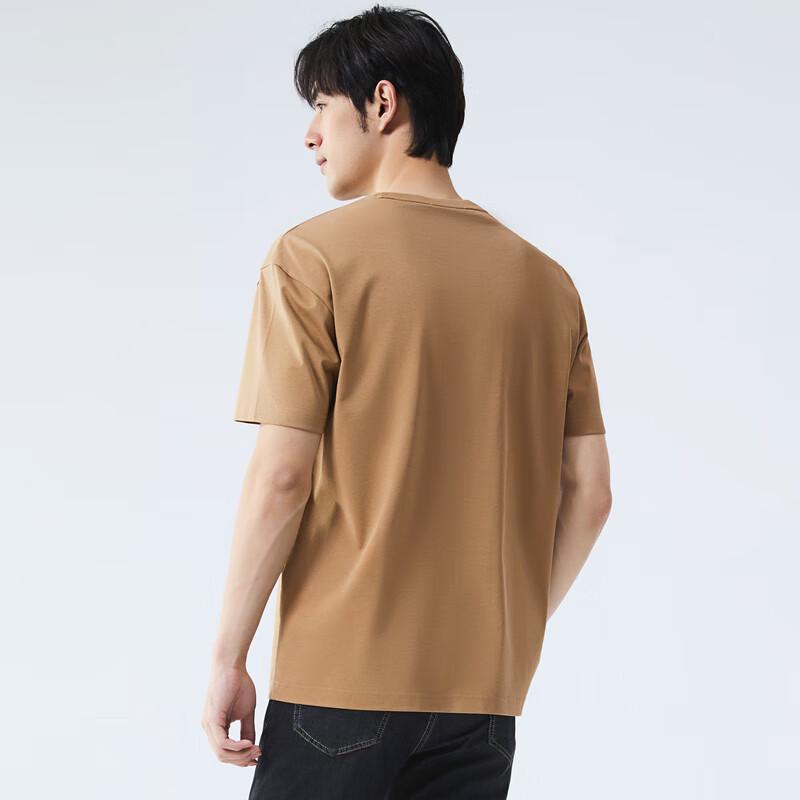 Qipai Men s Chinese Style Ink Wash Print Loose Short Sleeve T-shirt XL 3100₽