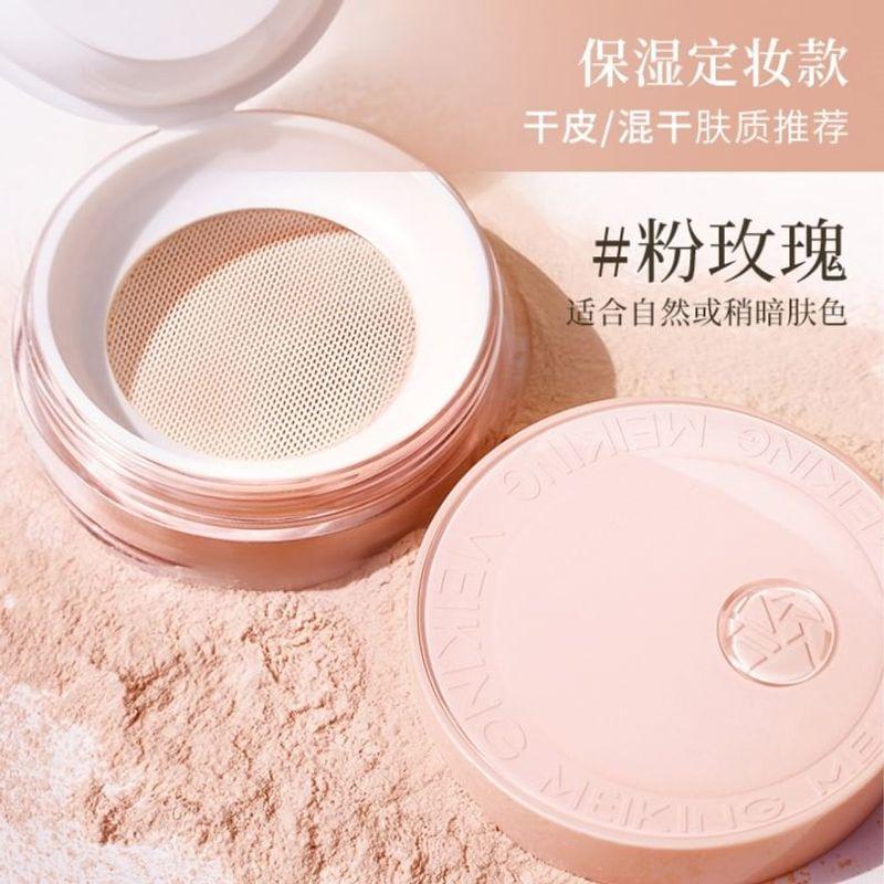 MEIKING - Feuchtigkeitsspendendes loses Puder mit Rose - 2 Farben