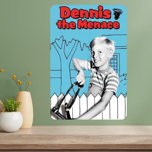 Dennis the Menace Classic TV Show Metal Poster Sign 20x30cm（7.8x11.8inch）