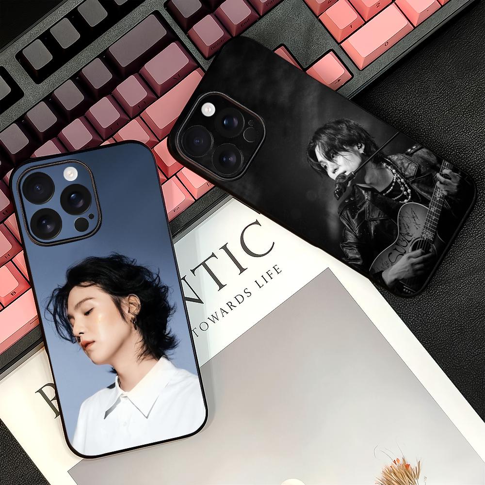 A-Agust D Yoongi S-Suga Phone Case For IPhone 16 15 14 13 12 11 PRO MAX PLUS Mini TPU Soft To Skin-friendly Cover