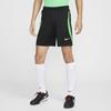Nike Dri-Fit Farbblock Mittelhohe Schnelltrocknende Fußballshorts Herrenshorts Schwarz HF0528-011