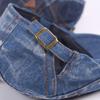 Men Women Vintage Washed Jeans Hat Outdoor Sports Denim Beret Sun Visor Flat Cap
