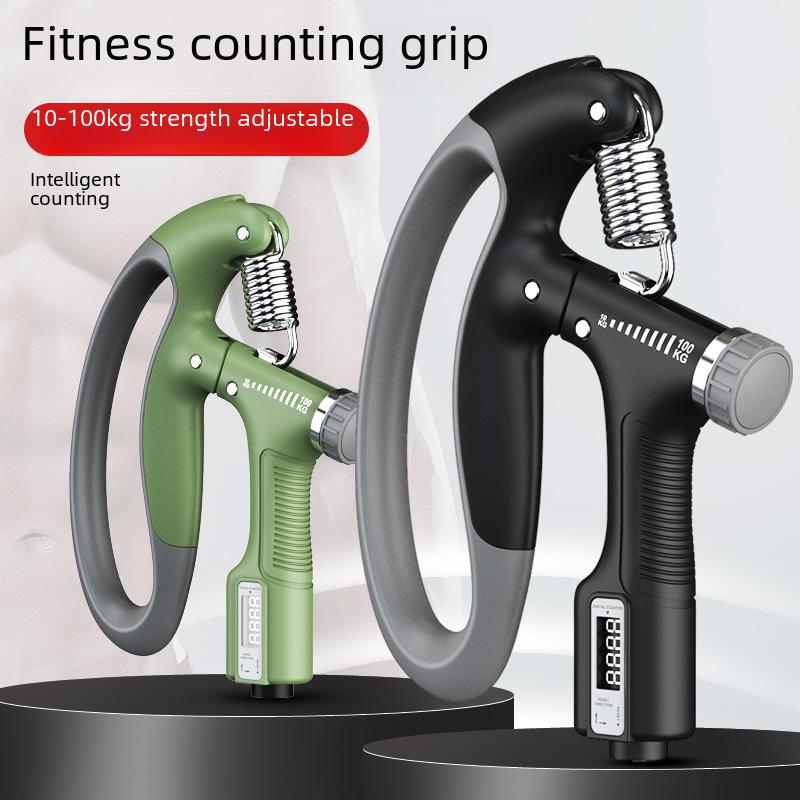 Home Fitness Arm Strength Counting Gripper & Rehabilitation Aid