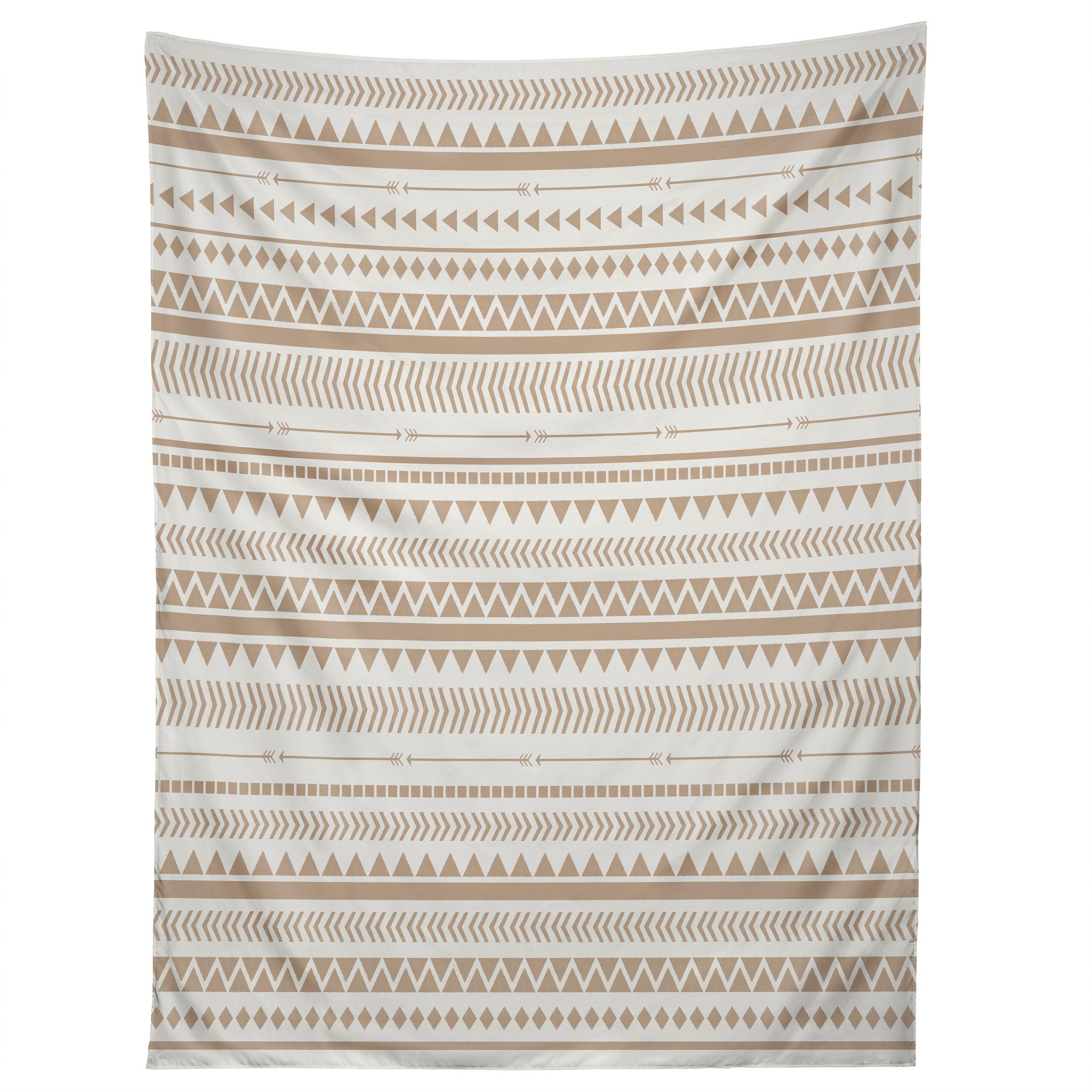 TAN AZTEC tapestry 75x100