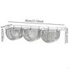 Collapant Basket, Garlic Guard, Kitchen Organizer Who Space in The Container for