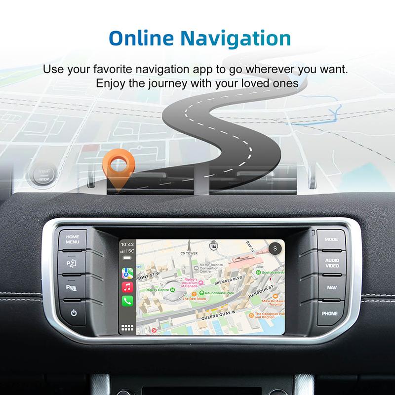 Wireless Carplay Android Auto for Land Rover Jaguar Harman Bosch Discovery 4 Aurora Freelander 2 XE XF XJ